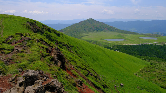 Ancient Kusasenri Craters From Above
