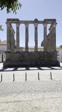 Roman Temple of &Eacute;vora (Temple of Diana), Portugal