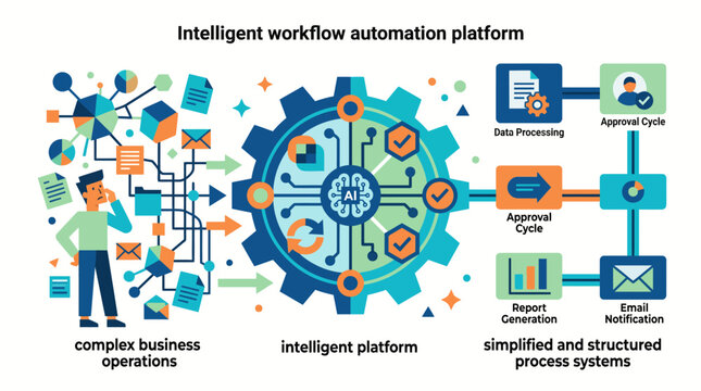 Intelligent Workflow Automation Platform Simplifying Complex Business Operations