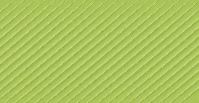 Abstract light green diagonal ribbed texture pattern with diagonal abstract background material