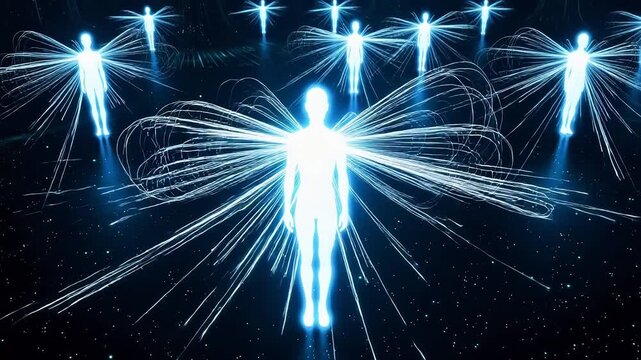 Luminous Human Network: Digital Twin Contact Tracing Visualization