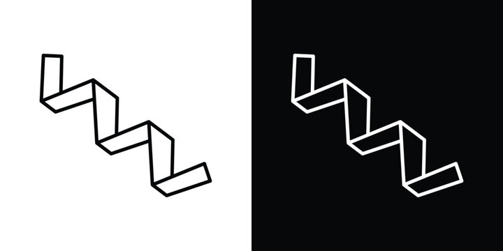 Protein icon symbol. Vector outline drawing.