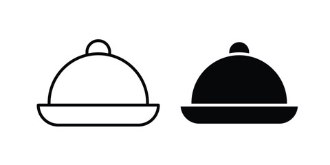 Fototapeta premium Food tray icon