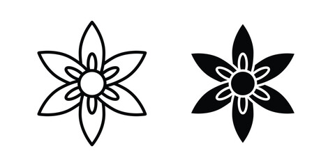 Fototapeta premium Jasmine icon