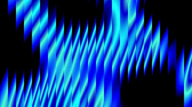 Bright blue abstract fire or flame light effects with dynamic patterns