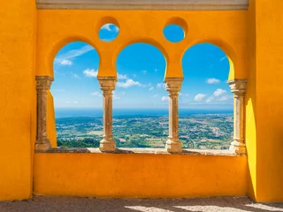 Pena National Palace in Sintra, Portugal © Mapics