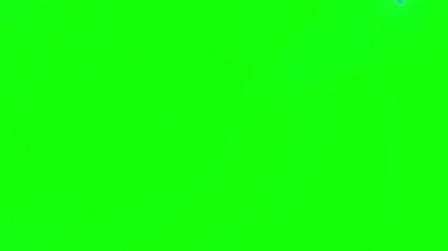 Vibrant green background with blue and yellow gradient and white light effects