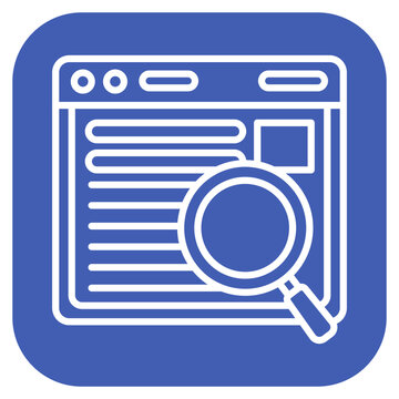 Search Results Vector Icon