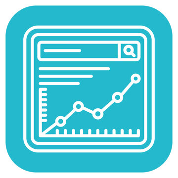 SERP Graph Vector Icon