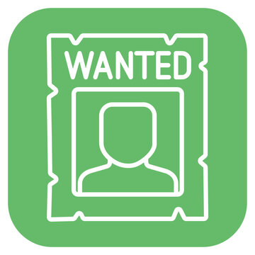 Wanted Poster Vector Icon