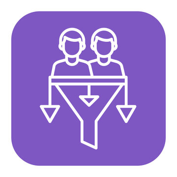 Conversion Rate Vector Icon