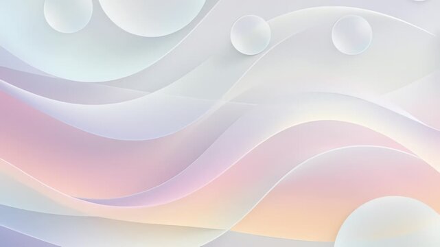 Elegant minimalistic floral background with soft shadows and neutral tones