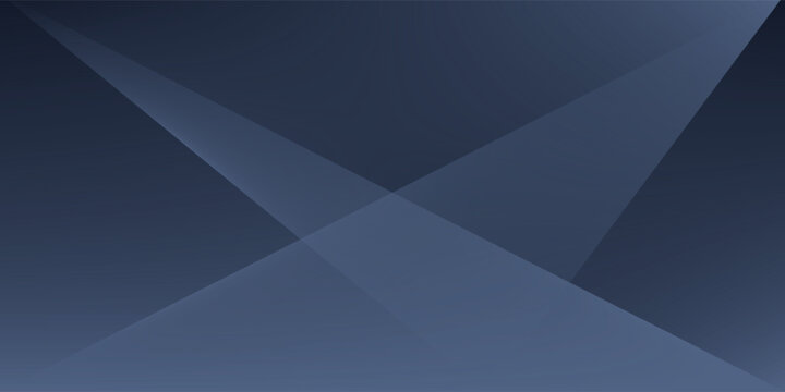 Modern black dark blue white abstract background. Minimal. Color gradient. Web banner. Geometric shape. 3d effect. Lines stripes triangles. Design. Futuristic. Metal metallic effect. Luxury. Premium.