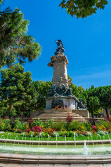 Obraz premium Monument to the Sieges in Zaragoza
