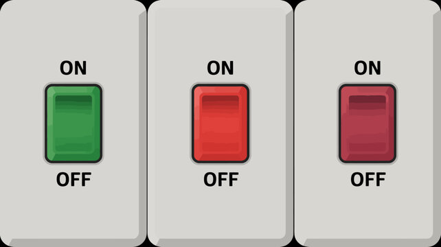 Colorful bar chart with green positive and red negative values