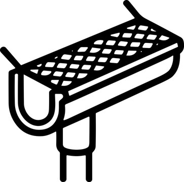 Rain Gutter Guard Illustration
