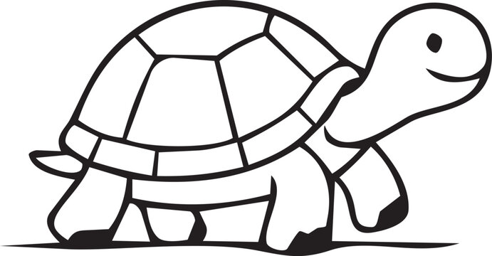 cartoon turtle with a ball