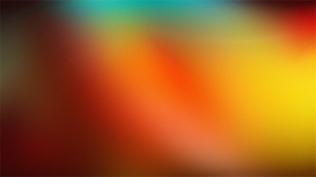 Abstract vibrant gradient blur background with warm and cool color blends for graphic design and digital art projects