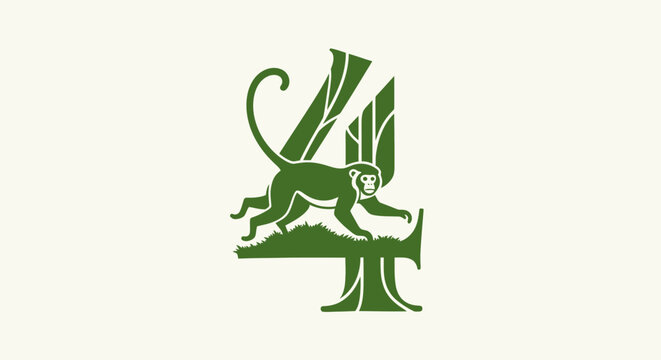 Green griffin emblem with intricate wings and tail design.