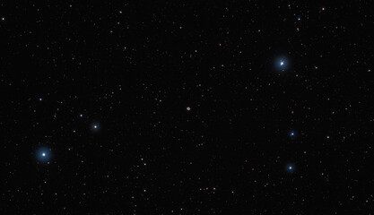 Fototapeta premium Deep Space Star Field Ring Nebula