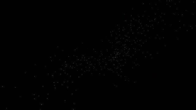 Farmer silhouette holding glowing blank box with golden particles in this motion background video clip for professional digital presentations