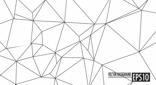 Abstract Geometric Network Background