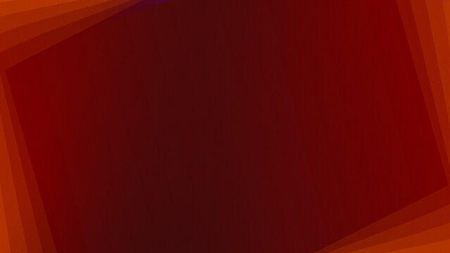 Abstract orange and red geometric frame background
