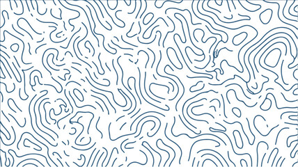 Blue liquid swirl background with abstract marble fluid effect on transparent layer © boss