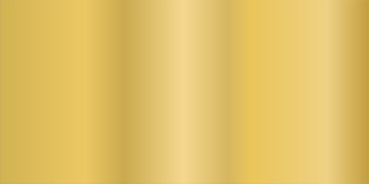 Metallic gradient effect for the design of text and bulletin boards, infographics. Metallic gold gradient. Vector Eps 10.