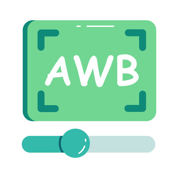 A premium download icon of auto white balance
