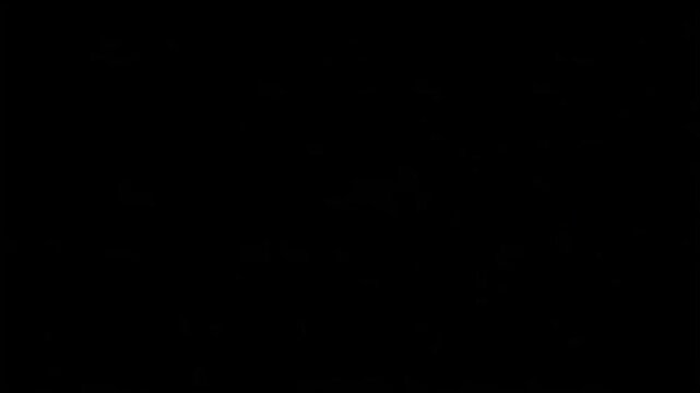 Construction worker silhouette holding glowing digital screen showing project plans in dark studio environment modern motion video animation clip