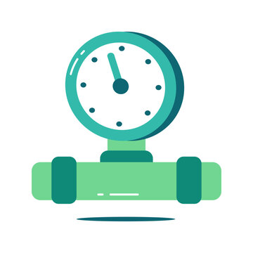 An icon design of manometer 