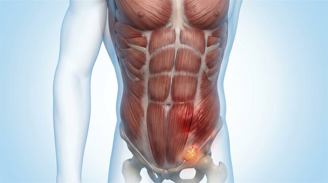 Abdominal Muscles Injury Medical Diagnosis