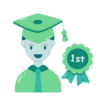 Trendy vector design of graduate