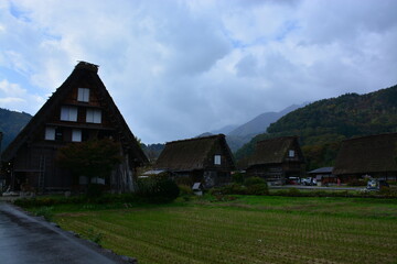 岐阜県 白川村の白川郷の町並み © Via Nova