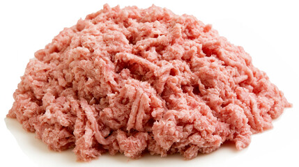 Obraz premium Pile of raw ground meat texture