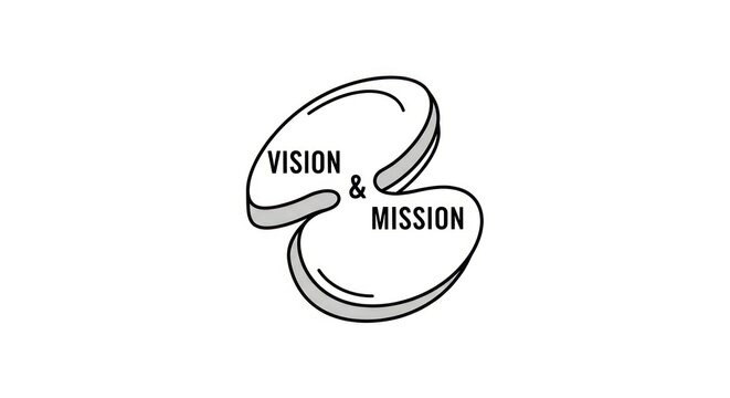 Vision and Mission Statement Logo Design.