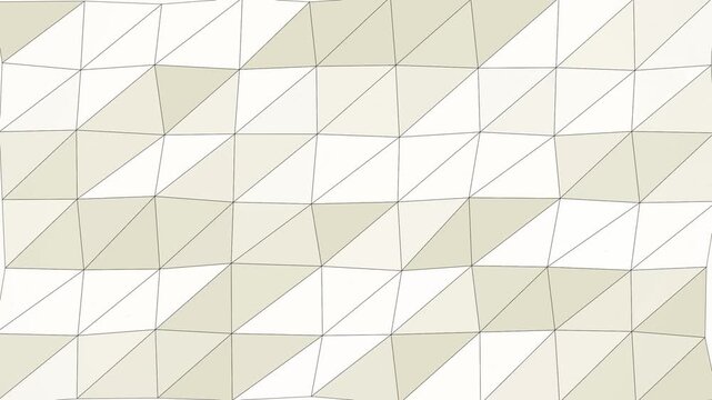beige and white triangle grid pattern