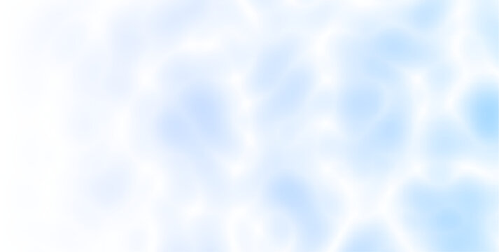 Realistic water surface overlay transparent png with detailed caustic light effects crystal clear blue and white background texture ripple pattern 3d rendering for natural aquatic scenery and pool