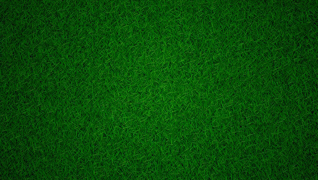 Vibrant green synthetic turf background for sports and lawn design