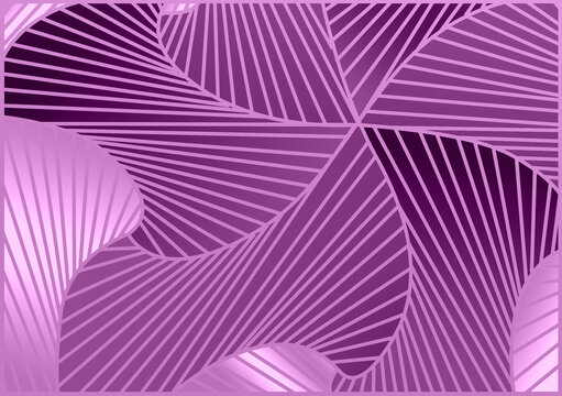 Purple abstract striped line pattern geometric background for use as wallpaper or with design layout