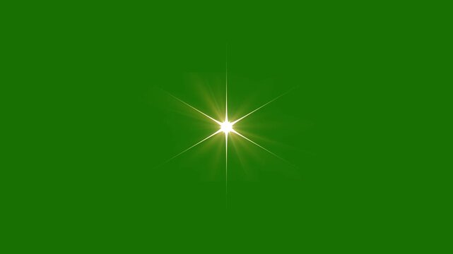 Shimmering twinkle star animation with sparkling white lights, flat vector doodle stars and magical starry night sky background in seamless 4K loop