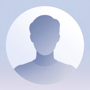 Clean, anonymous avatar artwork for user accounts and placeholders