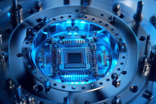 Ind Quantum Computer Chip Macro