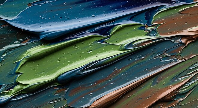 Close-up Weathered Rusty Metal Roof with Green Patina Texture