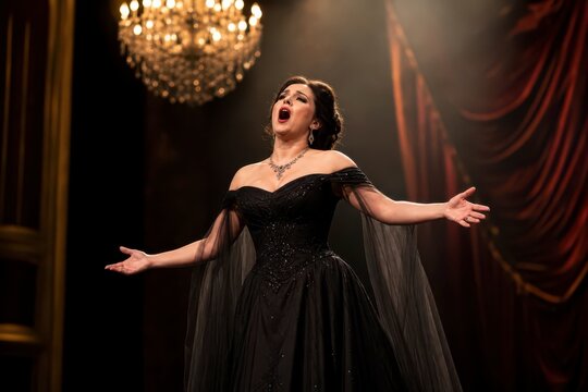 Music Opera Singer Stage Solo