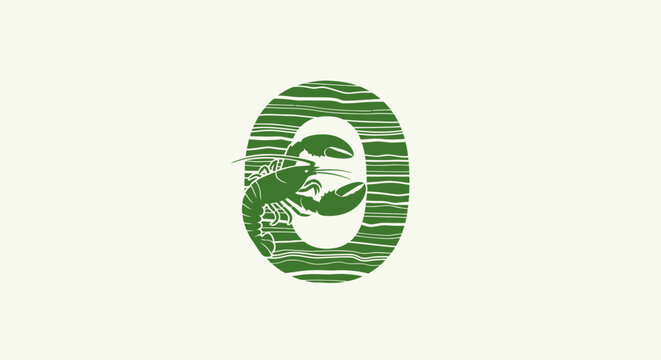 Green Leafy Circular Logo Design with Hidden Animal.