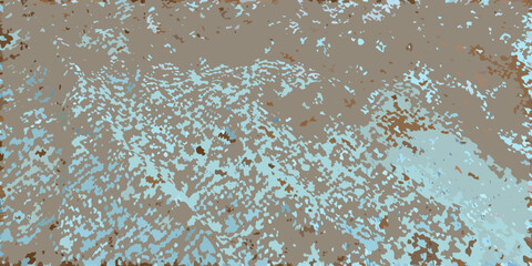 Turquoise and brown camouflage pattern abstract digital texture © Juran