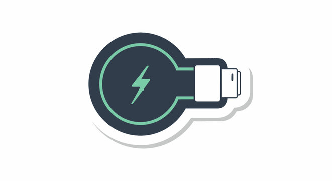 Wireless charger with USB connector.