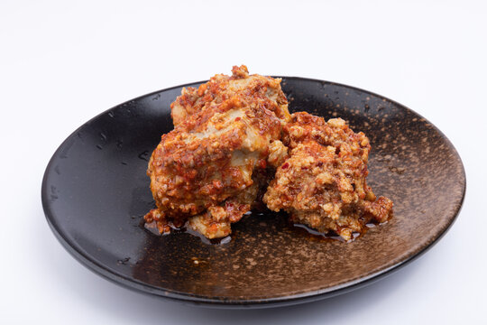 The Sichuan-style fermented bean curd in the dish
